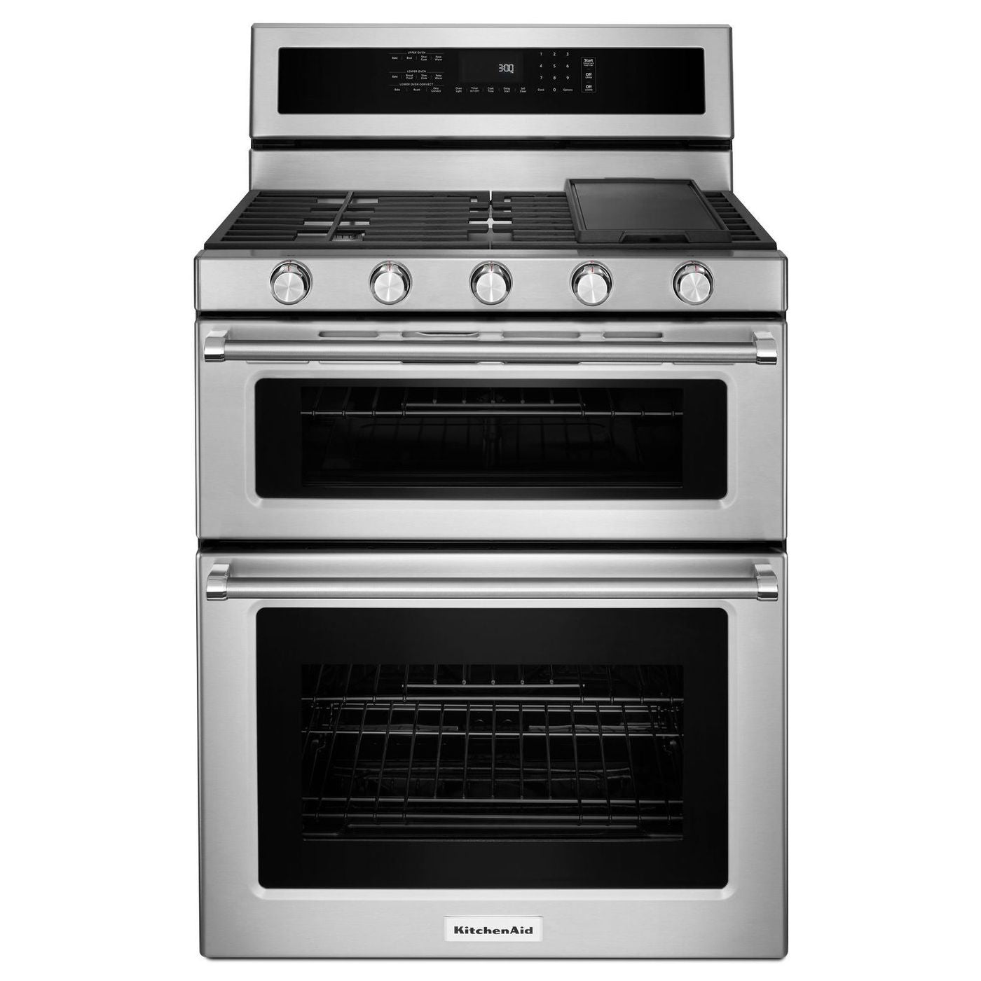 Kitchenaid double 2025 oven range