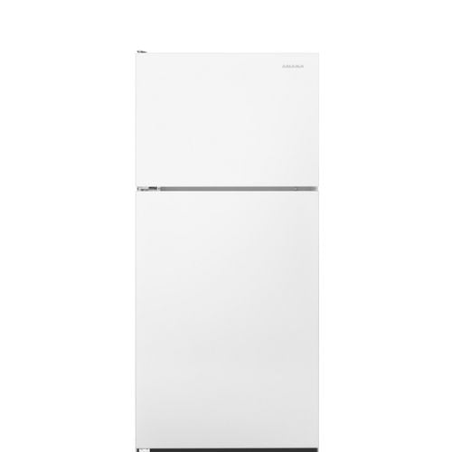 Amana Top Freezer Refrigerator 18 Cu.ft Out Of Box ART318FFDW