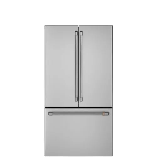 Cafe 36 Inch Counter-Depth French-Door Stainless Steel Refrigerator 23 Cu. Ft CWE23SP2MS1