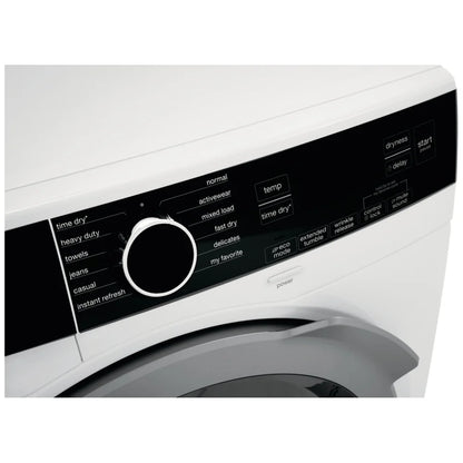 Electrolux ELFE422CAW 4.0 cu. ft. Condensation Dryer with Gentle Dry technology, ENERGY STAR® certified, ventless installation, and multiple fabric care cycles