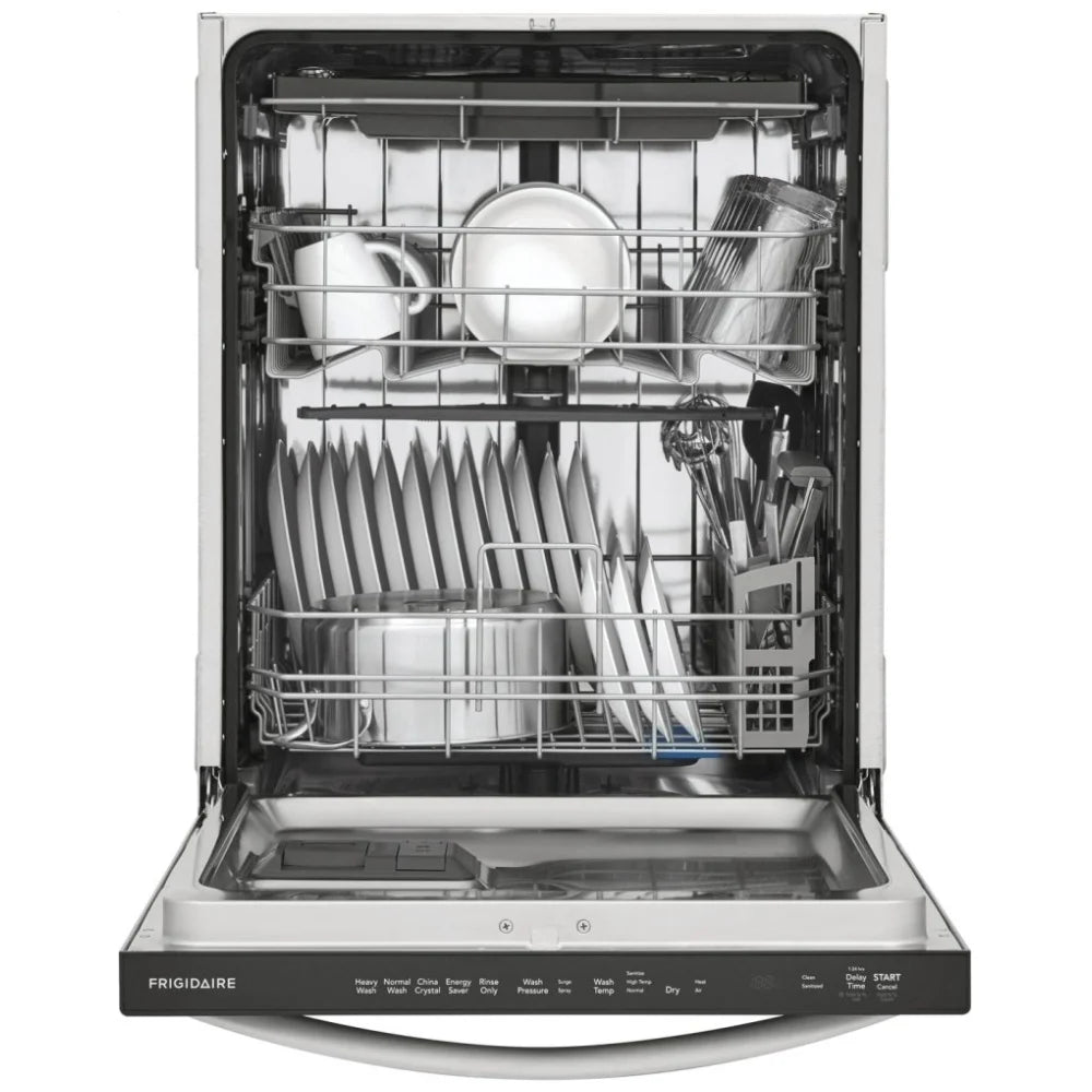 Frigidaire FDSH4501AS 24-inch stainless steel built-in dishwasher with Energy Star efficiency