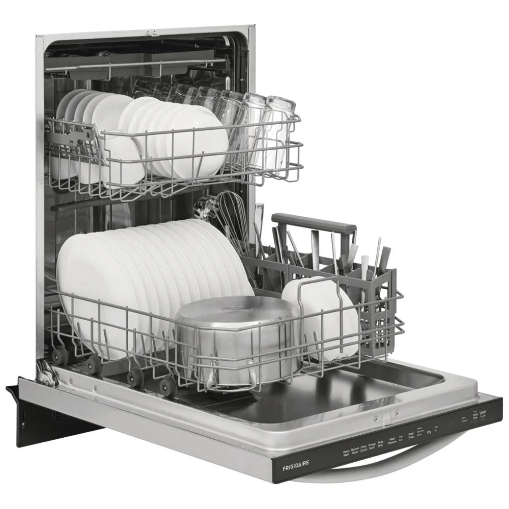 Frigidaire FDSH4501AS 24-inch stainless steel built-in dishwasher with Energy Star efficiency