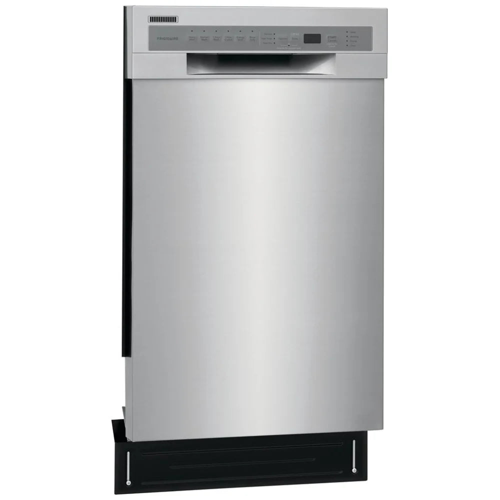 FFBD1831US 18-inch dishwasher with stainless steel tub, heated drying system, 8 place settings, multiple cleaning cycles, and ENERGY STAR certification