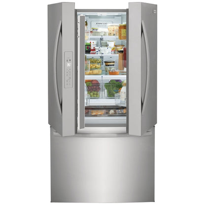 Frigidaire 36 Inch French Door Stainless Steel Refrigerator 28 Cu. Ft. FRFN2823AS