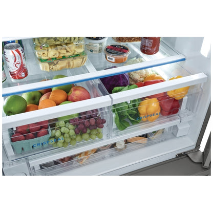 Frigidaire 36 Inch French Door Stainless Steel Refrigerator 28 Cu. Ft. FRFN2823AS