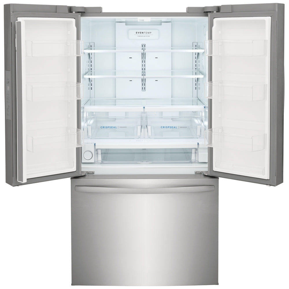 Frigidaire 36 Inch French Door Stainless Steel Refrigerator 28 Cu. Ft. FRFN2823AS