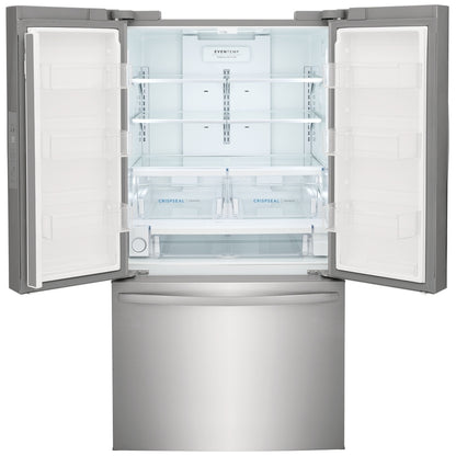 Frigidaire 36 Inch French Door Stainless Steel Refrigerator 28 Cu. Ft. FRFN2823AS