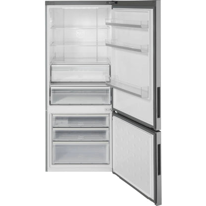 Haier Bottom Mount Freezer Swing Door Refrigerator 15 Cu.ft. Out Of Box HRB15N3BGS