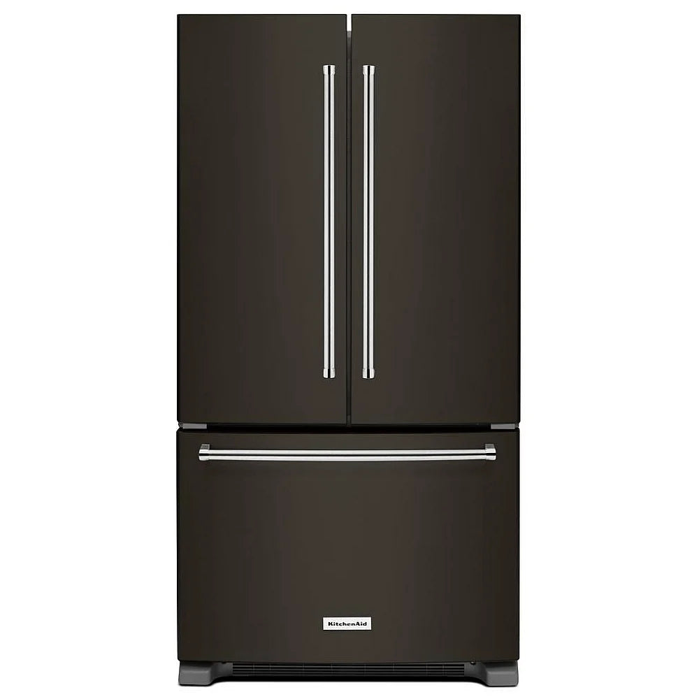 KitchenAid 20 Cu. Ft. Counter Depth Fridge With Interior Water Dispenser KRFC300EBS