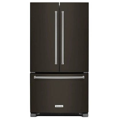 KitchenAid 20 Cu. Ft. Counter Depth Fridge With Interior Water Dispenser KRFC300EBS