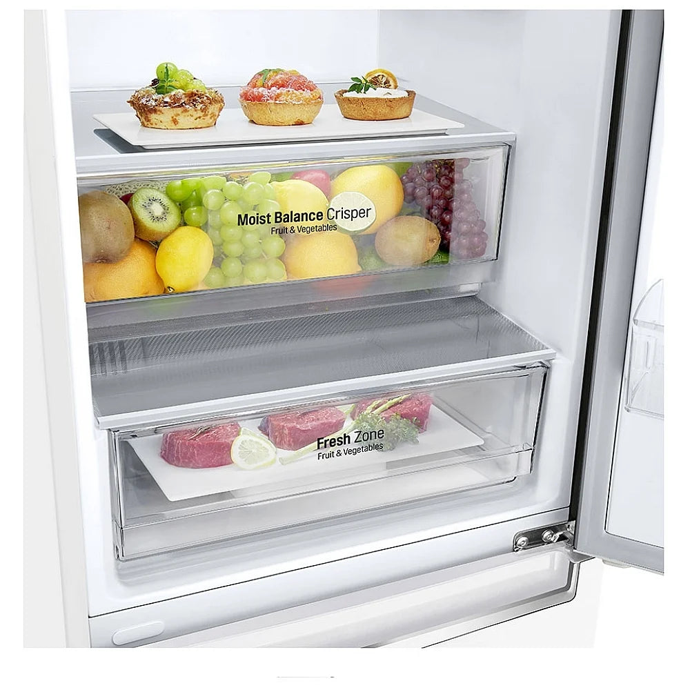 LG 12 Cu. Ft. Counter-Depth Refrigerator - Model LBNC12231W | Energy Efficient & Stylish Design