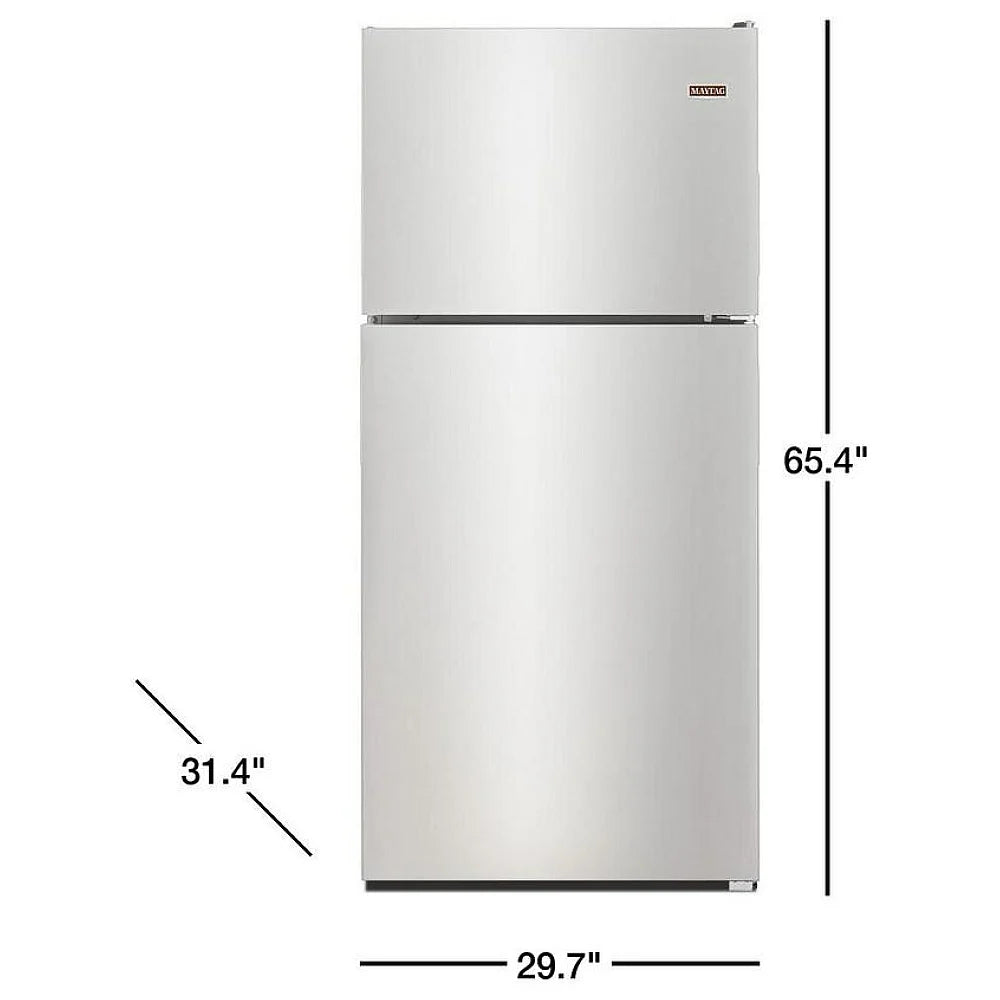 Maytag 30 Inch Top Freezer Refrigerator 18 Cu.ft. MRT118FFFZ