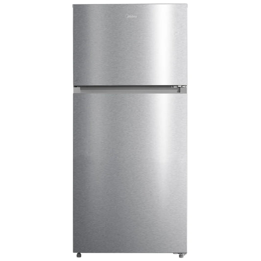 Midea MRT14D2BST 14 Cu. Ft. Top Freezer Refrigerator – Stainless Steel