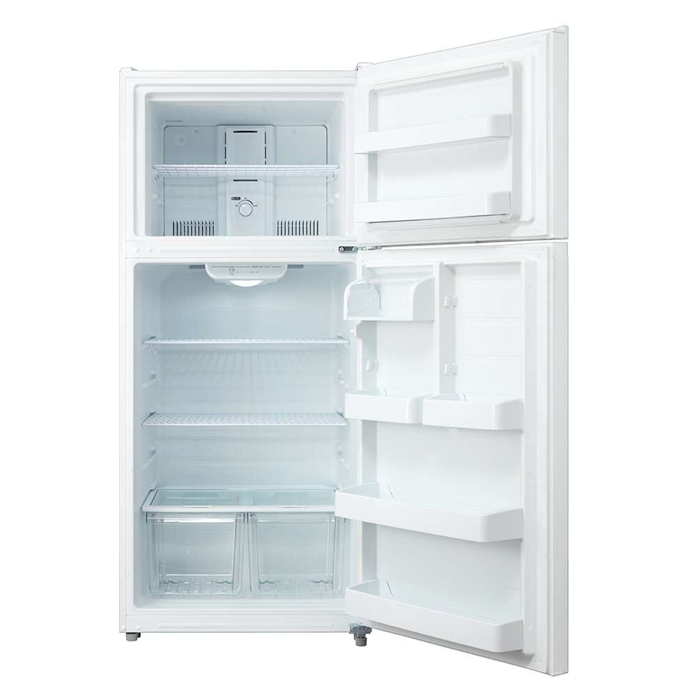 Midea Top Freezer Stainless Steel Refrigerator 18 Cu.ft. MRT18S2ASS