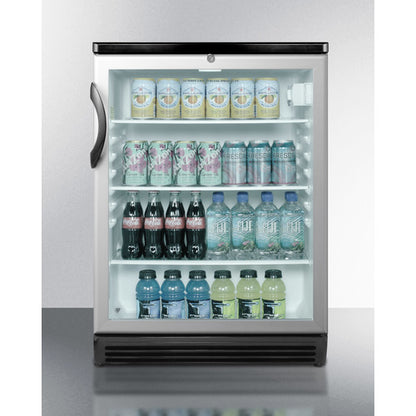 Summit 24" Wide Beverage Center SCR600BL