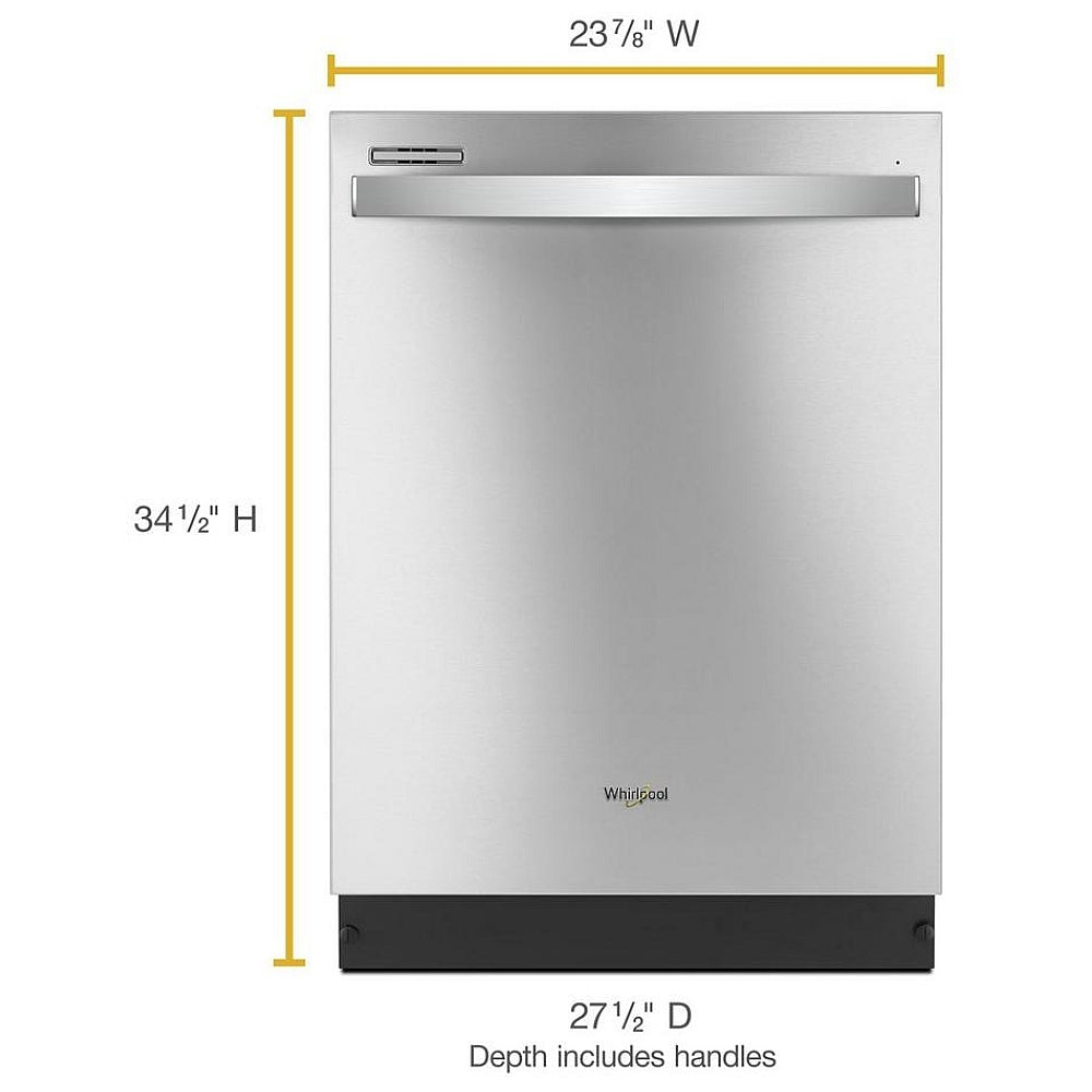 Whirlpool Built-in Top Control Dishwasher WDT710PAHZ