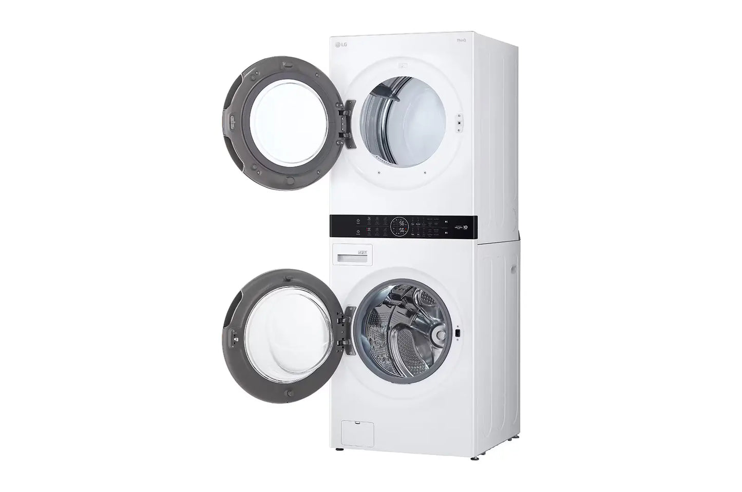 LG Front Load LG Wash-Tower with Centre Control 5.2 cu. ft. Washer and 7.4 cu. ft. Electric Dryer WKE100HWA