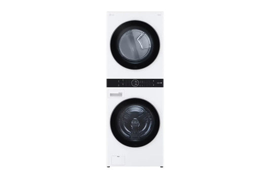 LG Front Load LG Wash-Tower with Centre Control 5.2 cu. ft. Washer and 7.4 cu. ft. Electric Dryer WKE100HWA