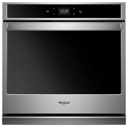 Whirlpool 30 Inch Stainless Steel Self Clean Wall Oven WOS51EC0HS