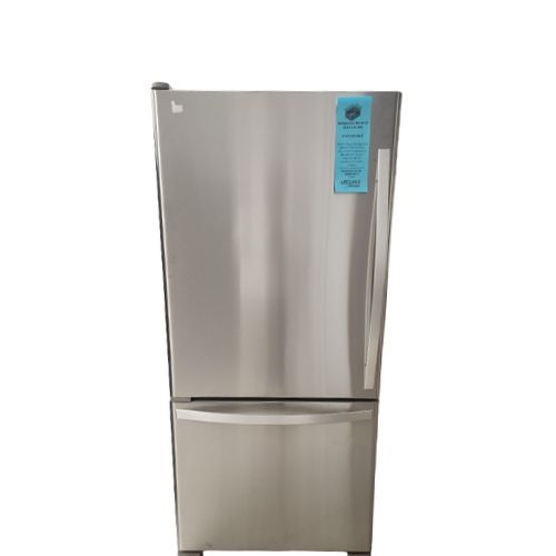 Whirlpool Bottom Freezer Refrigerator 19.0 Cu.ft. Scratch & Dent WRB329LFBM