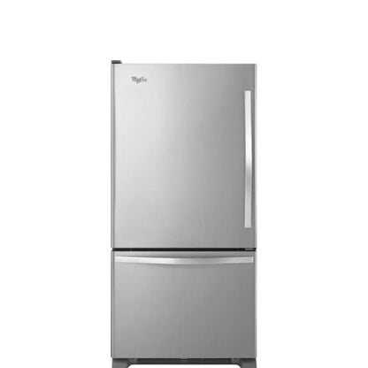 Whirlpool Bottom Freezer Refrigerator 19.0 Cu.ft. Scratch & Dent WRB329LFBM