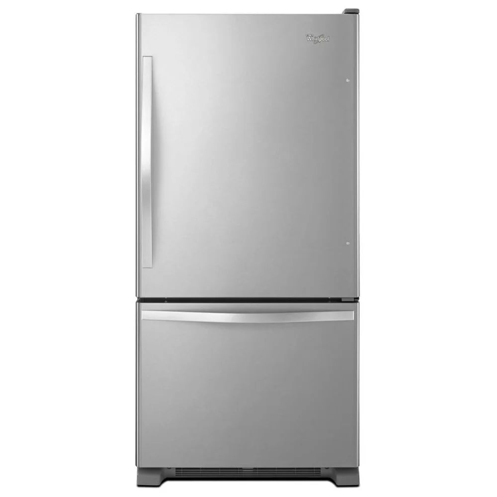 Whirlpool 30 Inch Bottom Freezer Refrigerator 19.0 Cu.ft. WRB329RFBM