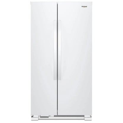 Whirlpool 33 Inch Wide Side-by-side Refrigerator - 22 Cu. Ft. WRS312SNHW