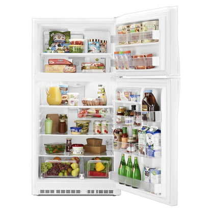 Whirlpool Top Freezer Refrigerator 15 Cu.ft. WRT134TFDW