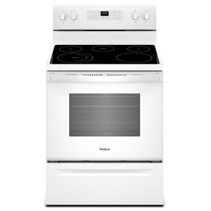 Whirlpool Free Standing Ceramic Top Electric Range YWFE505W0JW