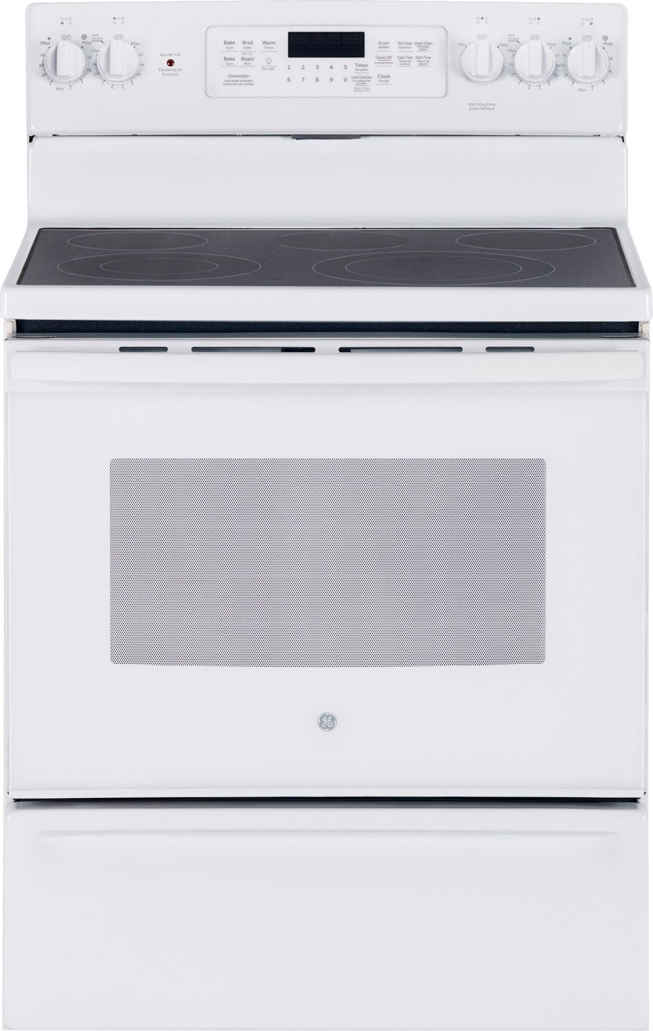 GE 30 Inch Electric Free Standing Convection Range