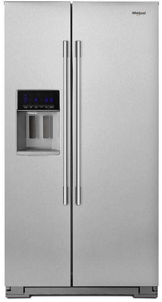 Whirlpool 36 Inch Wide Contemporary Handle Counter Depth Side-by-side Refrigerator - 21 Cu. Ft. WRSA71CIHZ